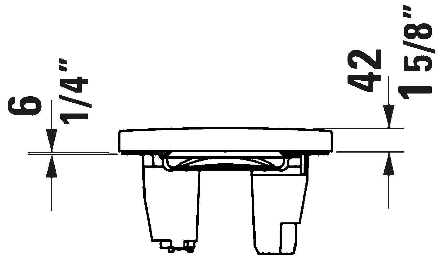 Duravit Starck F Sensowash Toilet Seat Lite #612001