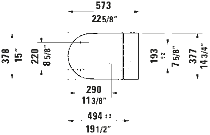 Duravit Starck F Sensowash Toilet Seat Lite #612001