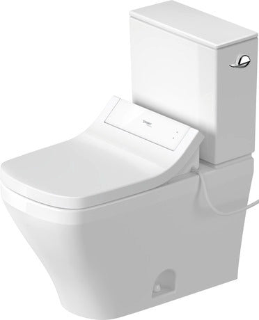 Duravit DuraStyle ADA Compliant SensoWash® Single Flush Side Lever Two Piece Toilet