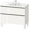 Duravit D-Neo 39" Single Sink Vanity cabinet with sink #DE0219 O/T