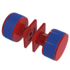 Rubinet Shower Door Knob (set) Red