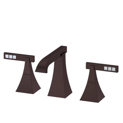 Rubinet Widespread Lav. Set. (less drain) Oil Rubbed Bronze