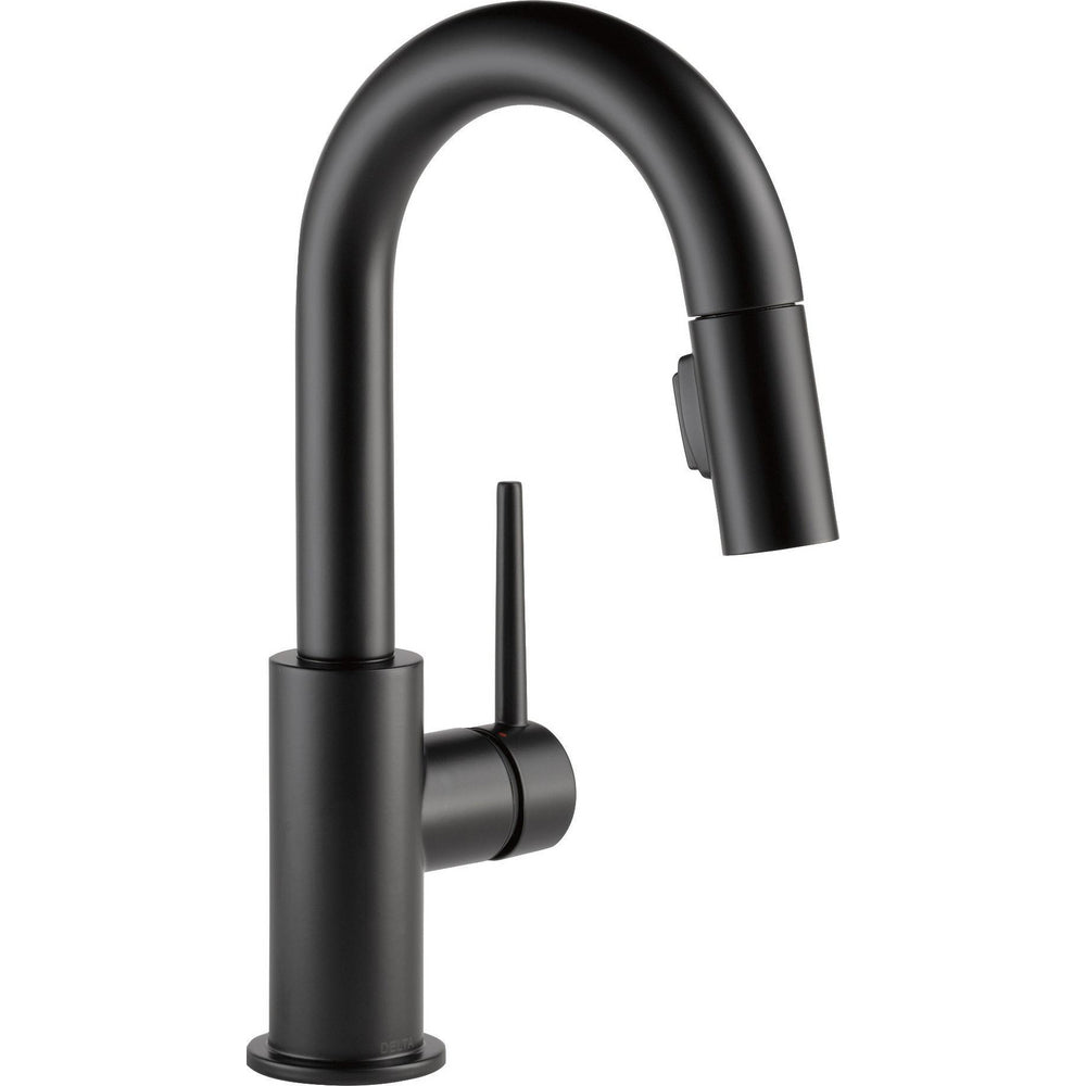 Trinsic Trinsic Pull-down Bar/prep Faucet - Matte Black