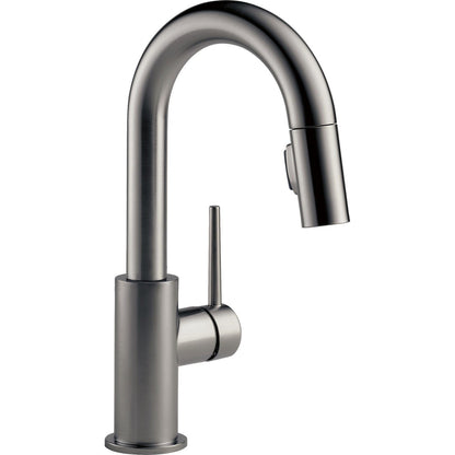 Trinsic Trinsic Pull-down Bar/prep Faucet - Black Stainless