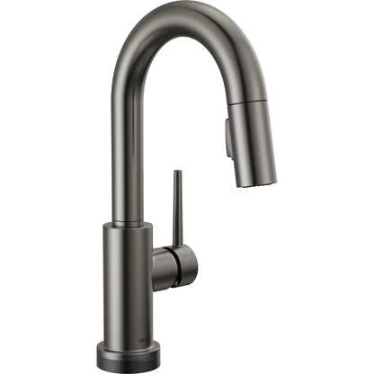 Trinsic Trinsic Bar Pull-down Touchless Kitchen Faucet Chrome - Black Stainless
