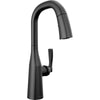 Delta Stryke Kitch Pull-down Bar/prep Faucet 1L - Matte Black