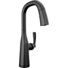 Delta Stryke Kitch Stryke Touchless Bar Pull-down Chrome - Matte Black