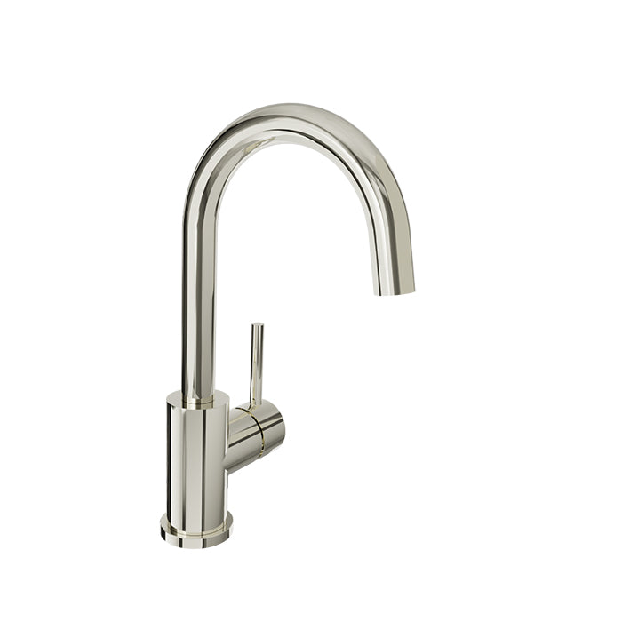 Baril Single-hole lavatory faucet, drain included