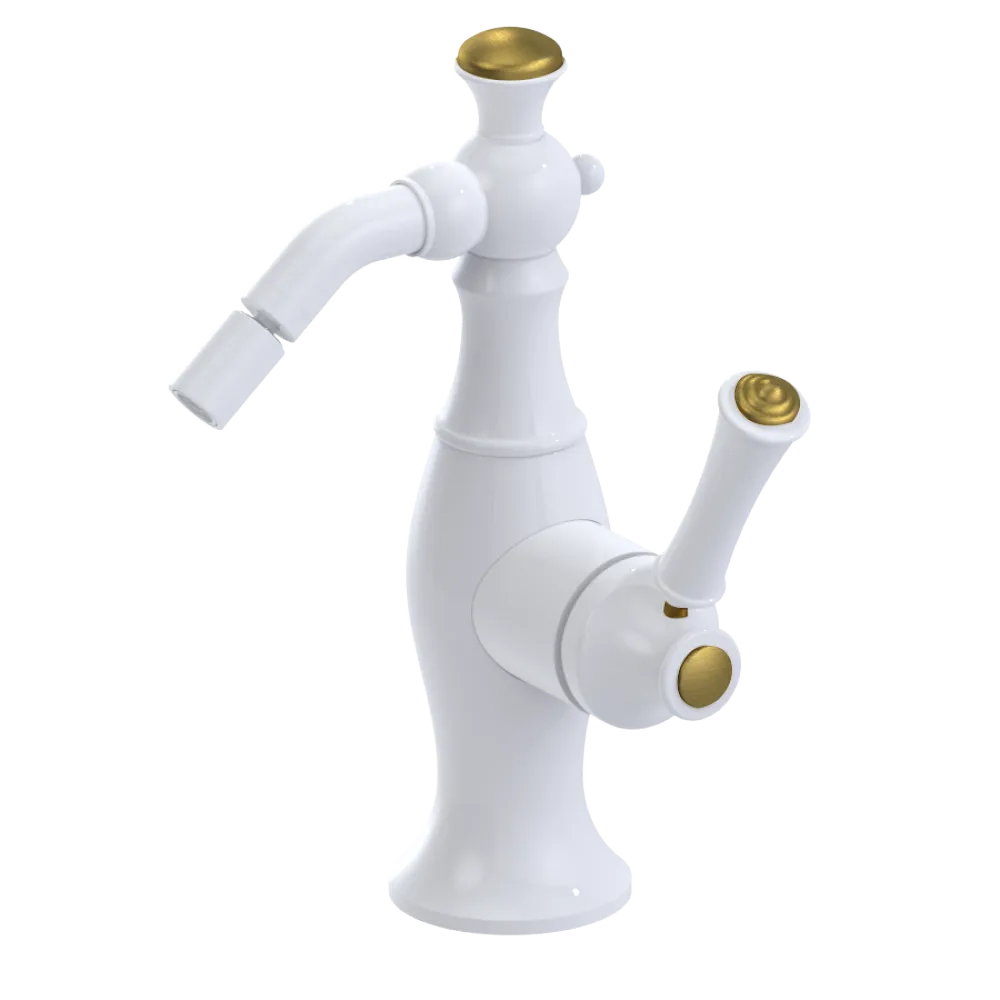 Rubinet Single Control Bidet Fitting (less drain) White