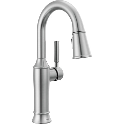Renaldi Bar Prep Pull-down Matte Black - Lumicoat Arctic Stainless