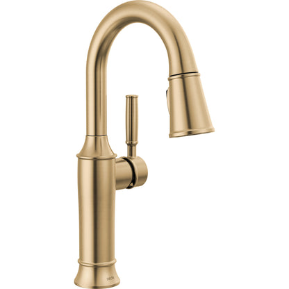 Renaldi Bar Prep Pull-down Matte Black - Lumicoat Champagne Bronze