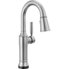 Renaldi Bar Prep Touchless Pull-down Matte Black - Lumicoat Arctic Stainless