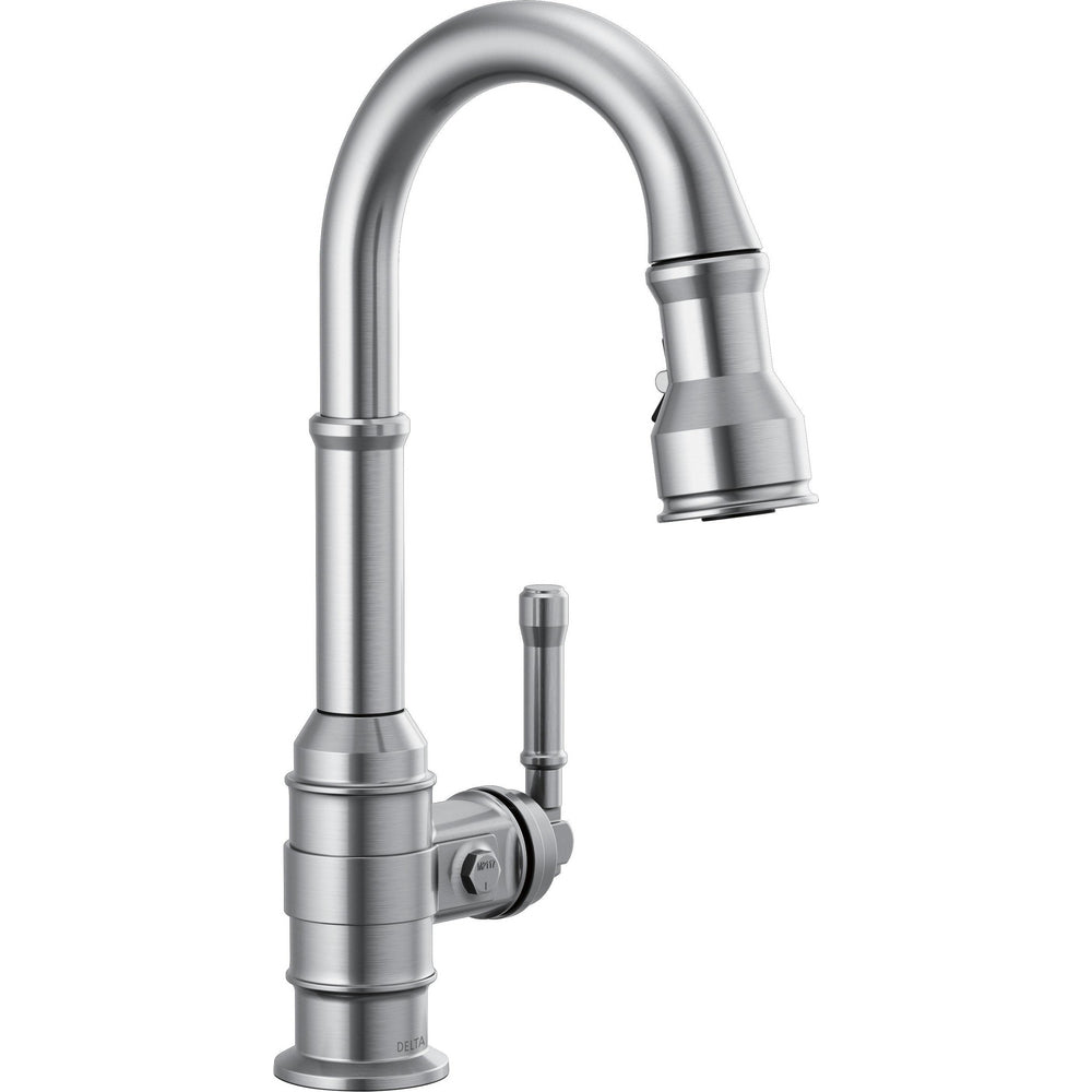 Broderick Pull-down Bar/prep Faucet 1L - Arctic Stainless