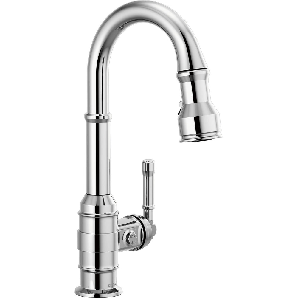 Broderick Pull-down Bar/prep Faucet 1L - Chrome