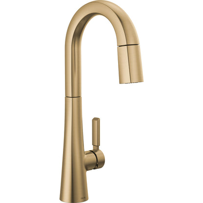 Monrovia Bar Prep Pull-down Chrome - Champagne Bronze