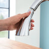 Grohe Zedra Touch Single-Handle Pull Down Kitchen Faucet Triple Spray .75 Gpm - Golzar Home