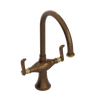 Rubinet Two Handle Single Hole Kitchen Set Oil Rubbed Bronze