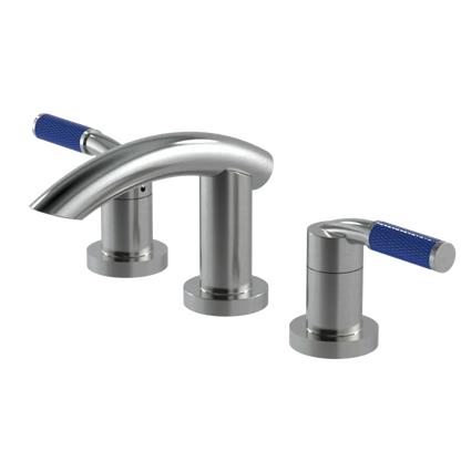 Rubinet Widespread Lav. Set. (less drain) Satin Nickel
