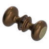 Rubinet Shower Door Knob (set) Tuscan Brass