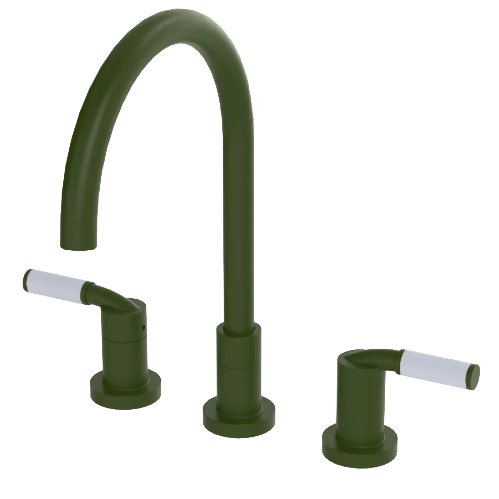 Rubinet Widespread Kitchen Set Green Envy