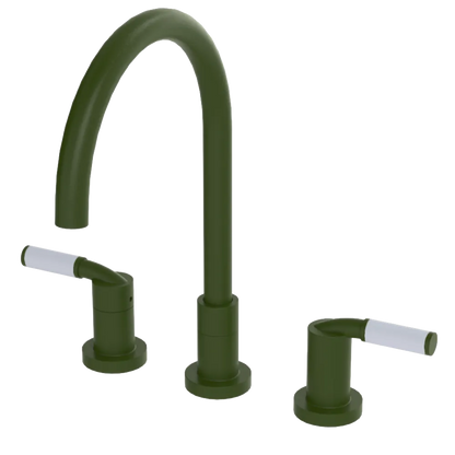 Rubinet Widespread Kitchen Set Green Envy