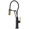Brizo Smarttouch Articulating Kitchen Faucet With Finished Hose