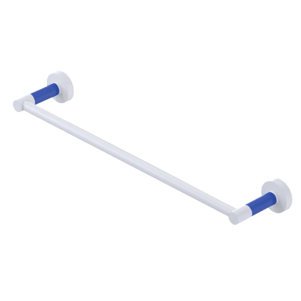 Rubinet Towel Bar 18" White