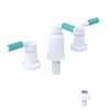 Rubinet Bidet Fitting with Spray, Diverter, and Vacum Breaker (Less Drain) Matt White