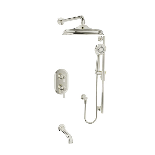 Baril Complete thermostatic pressure balanced shower kit