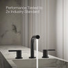 Elate® Widespread bathroom sink faucet, 0.5 gpm