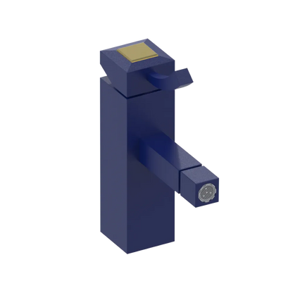 Rubinet Single Control Bidet Fitting (less drain) Midnight Blue