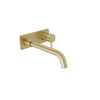 Baril Single lever wall-mounted lavatory faucet, drain not included