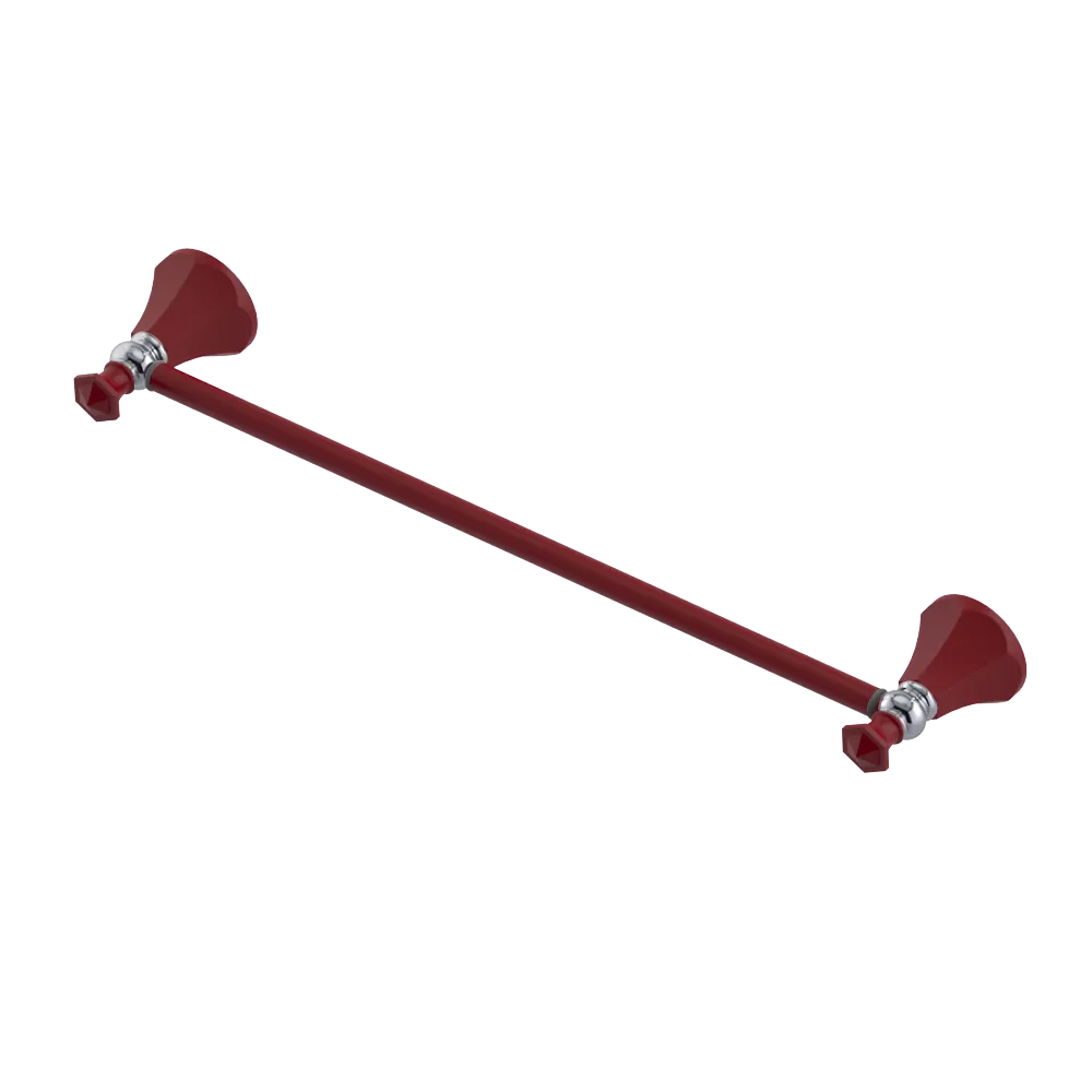 Rubinet Towel Bar 18" Maroon