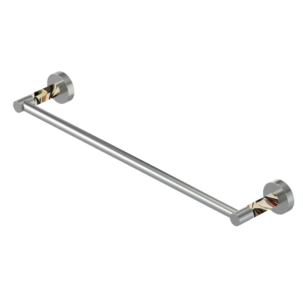 Rubinet Towel Bar 18" Satin Nickel
