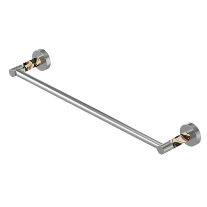 Rubinet Towel Bar 18" Satin Nickel