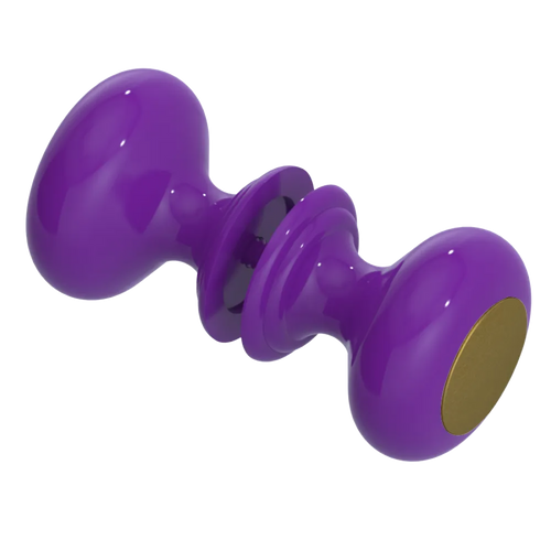 Rubinet Shower Door Knob (set) Purple Haze