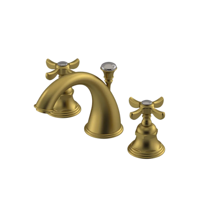 Rubinet Widespread Lav. Set. (less drain) Antique Brass Matt