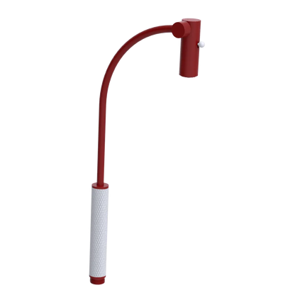 Rubinet Hand Held Shower Bidet Only Maroon