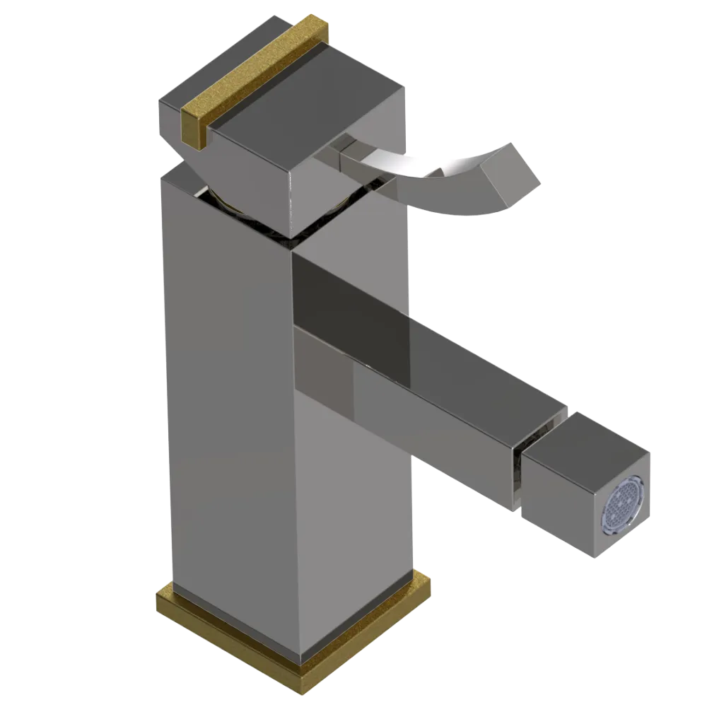Rubinet Single Control Bidet Fitting (less drain) Polished Nickel