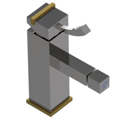 Rubinet Single Control Bidet Fitting (less drain) Polished Nickel
