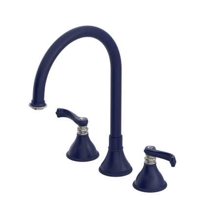 Rubinet Widespread Kitchen Set Midnight Blue