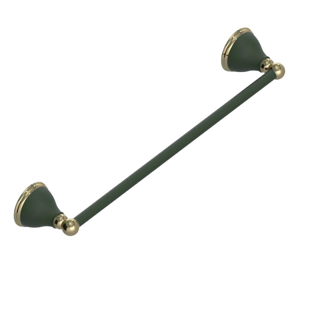Rubinet Towel Bar 18" Green Envy