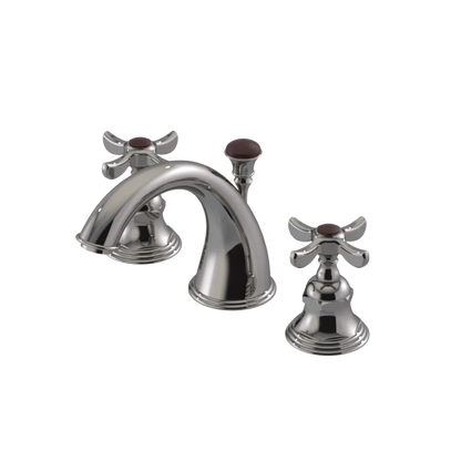 Rubinet Widespread Lav. Set. (less drain) Polished Nickel