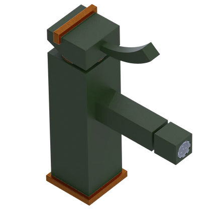 Rubinet Single Control Bidet Fitting (less drain) Green Envy