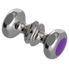 Rubinet Shower Door Knob (set) Polished Nickel