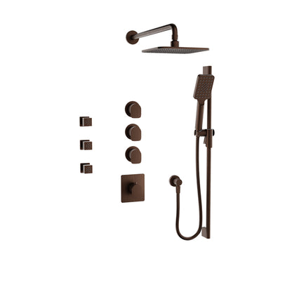 Baril Complete thermostatic shower kit