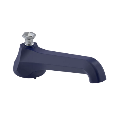 Rubinet Tub Filler Spout Deck Mount Midnight Blue
