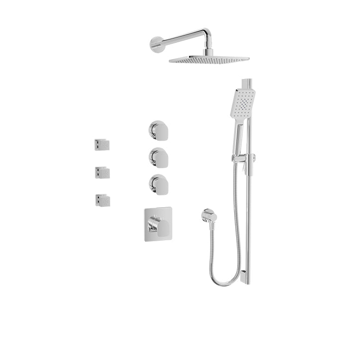 Baril Complete thermostatic shower kit