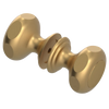 Rubinet Shower Door Knob (set) Satin Gold
