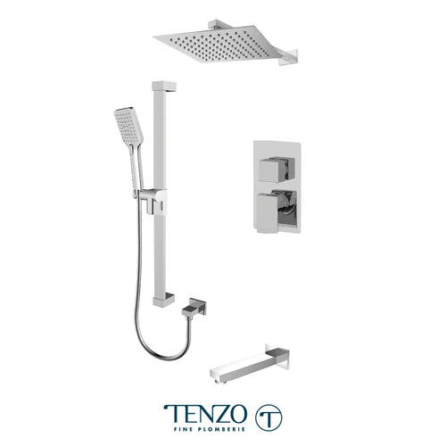 Tenzo 3 Functions Slick 3-Way Shower Kit